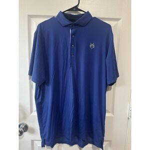 Greyson Clothiers men's performance golf polo Blue Men's Large